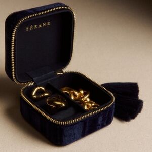 Sezane Mini Jewelry Travel Case NWT